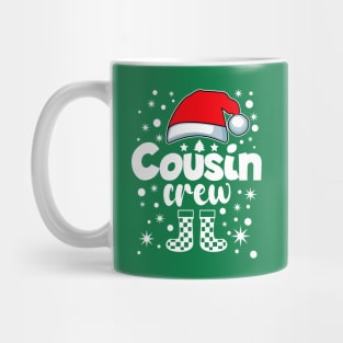 Xmas Family Cousin Santa Hat Christmas Mug